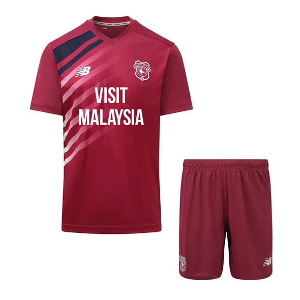 Camiseta Cardiff City Replica Segunda Ropa Niño 2023/24